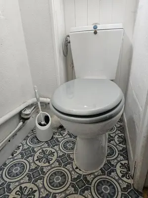 Salle de bains dans l'établissement l'Escale Dieppoise