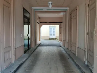 Un ou plusieurs lits dans un hébergement de l'établissement Appartement gare avec parking